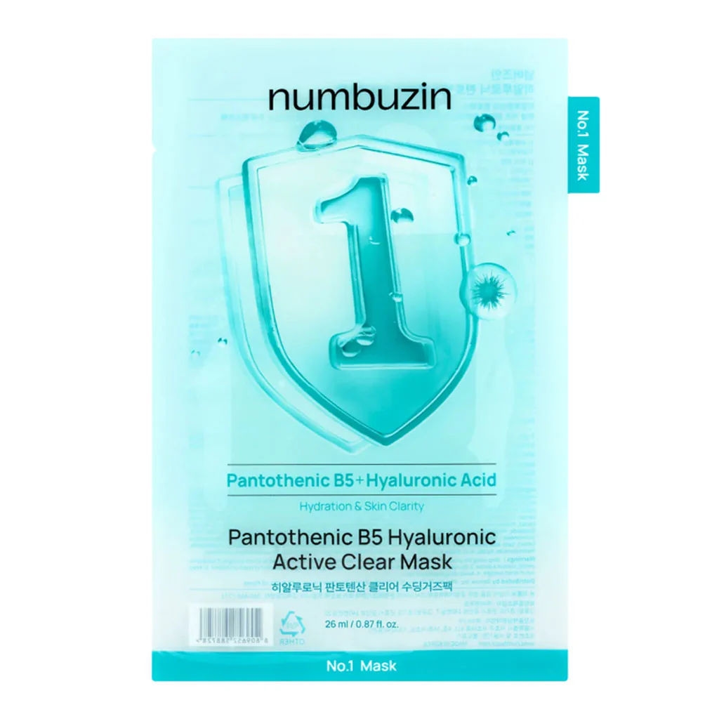 No.1 Pantothenic B5 Hyaluronic Active Clear Mask