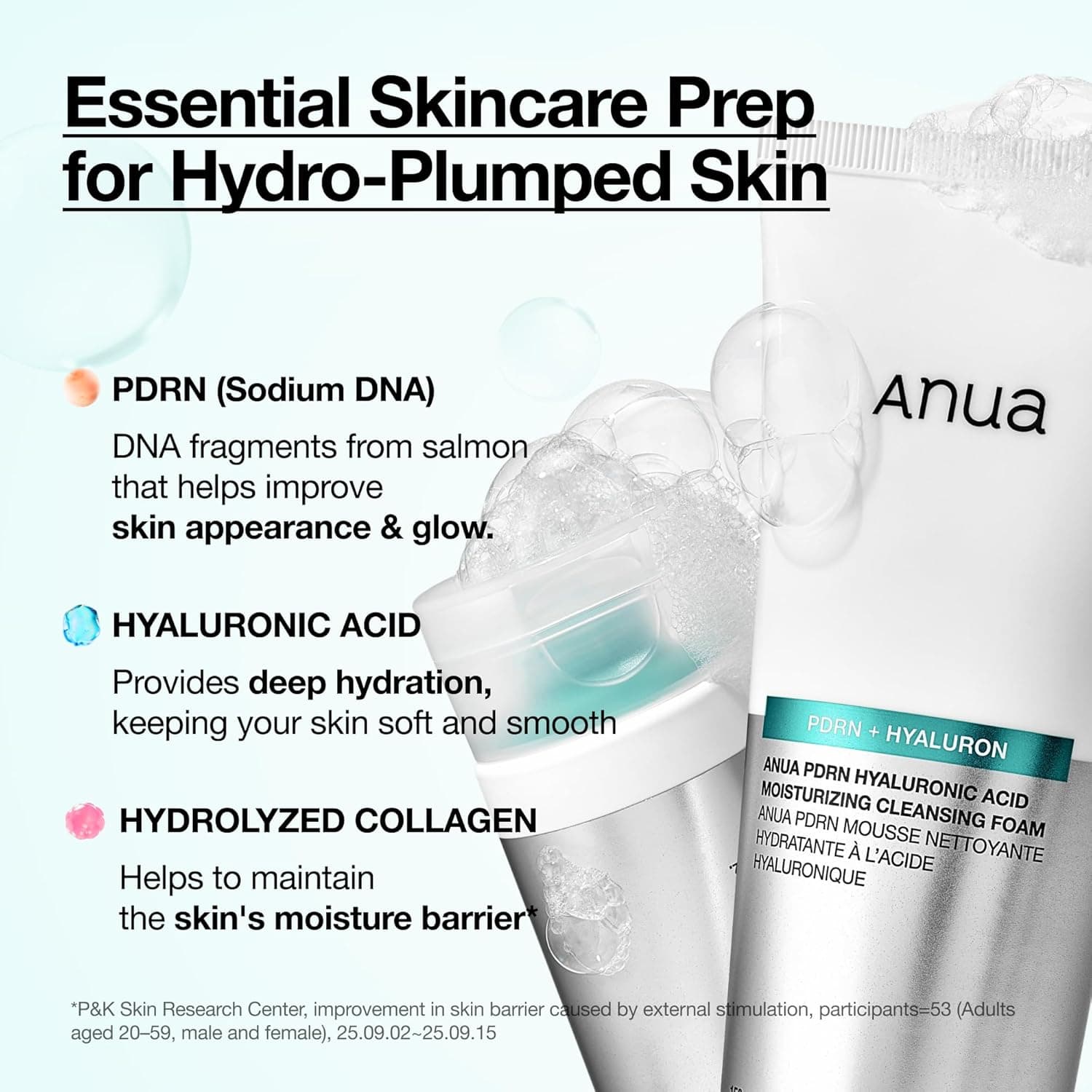 PDRN Hyaluronic Acid Moisturizing Cleansing Foam 3