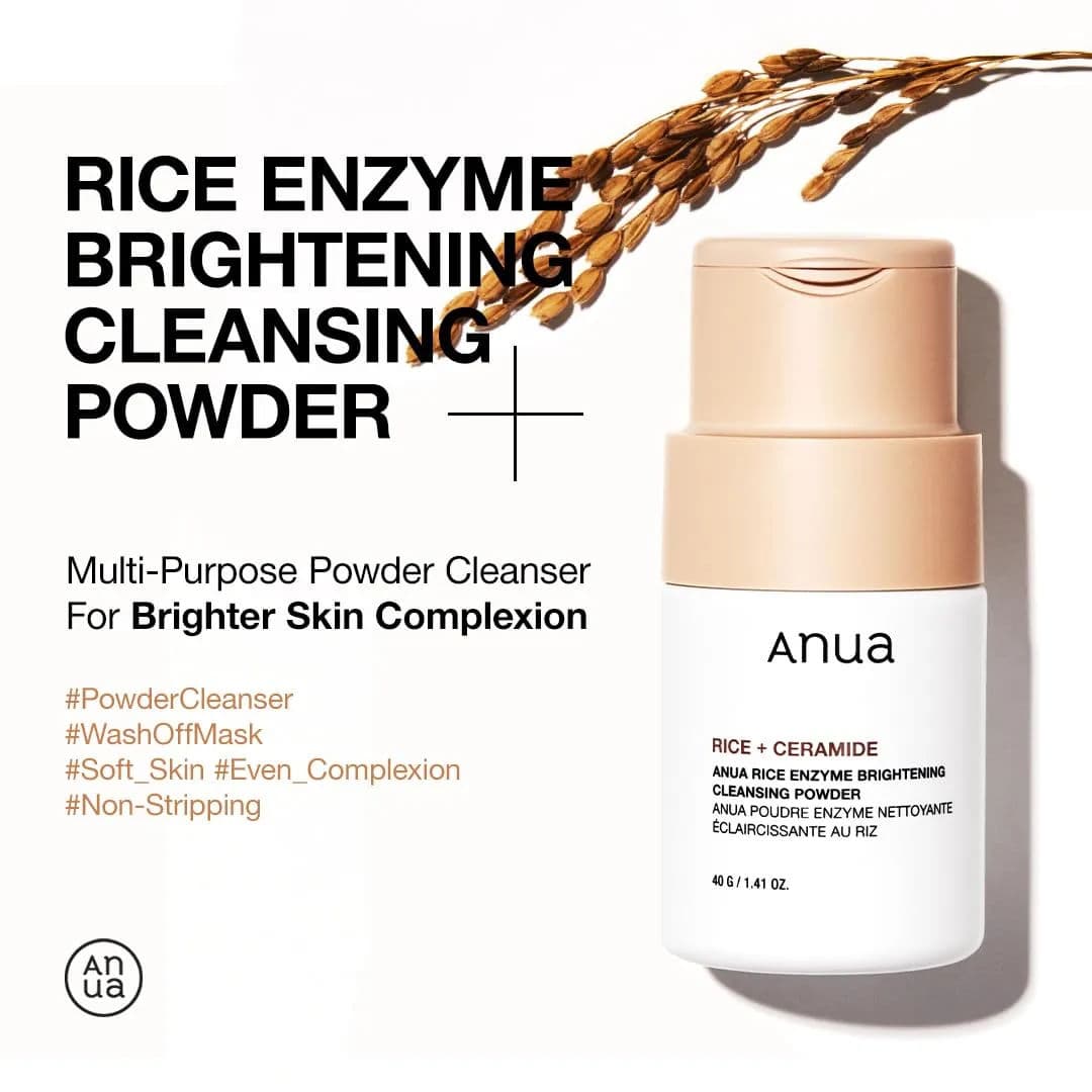 Rice Enzyme Brightening Cleansing Powder 1