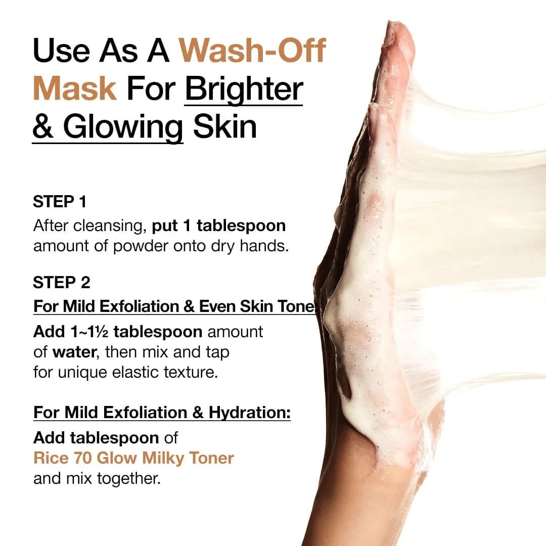 Rice Enzyme Brightening Cleansing Powder 7