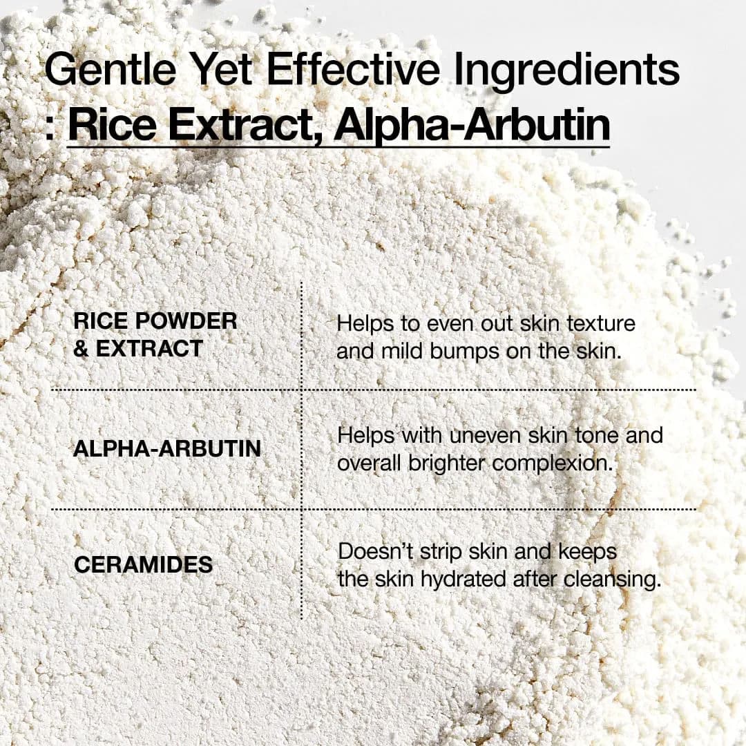 Rice Enzyme Brightening Cleansing Powder 5