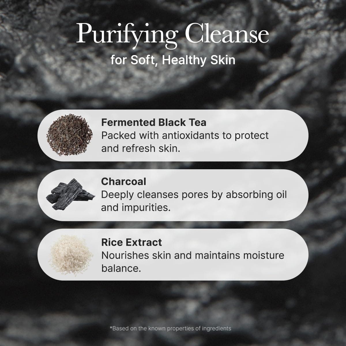 Black Tea Rice Mochi Cleanser 5