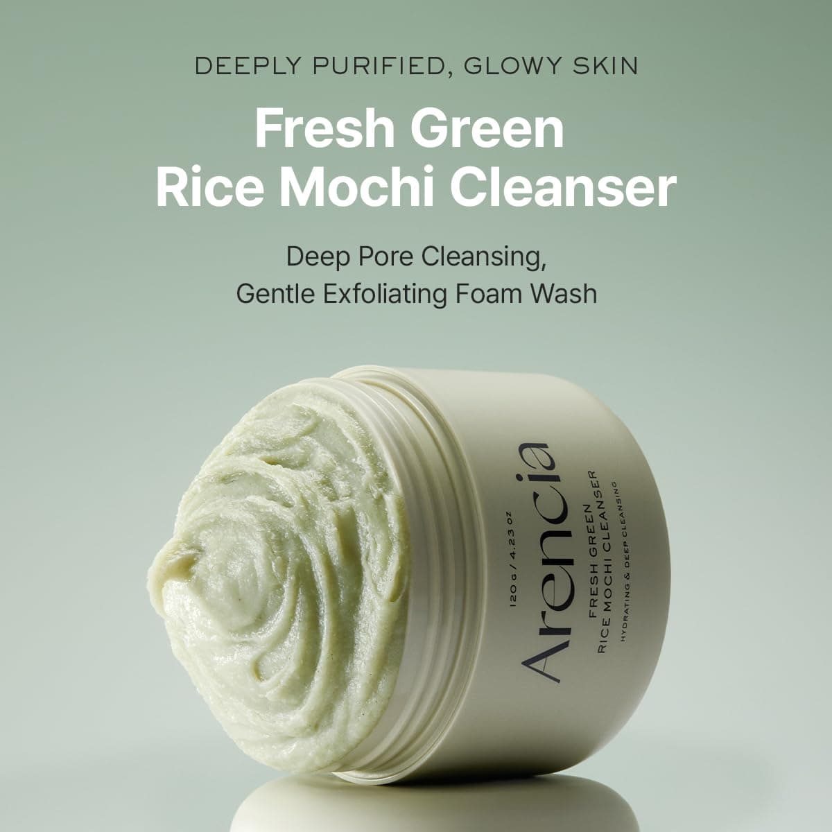 Fresh Green Rice Mochi Cleanser 2