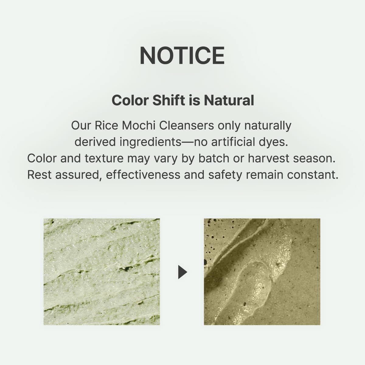 Fresh Green Rice Mochi Cleanser 9