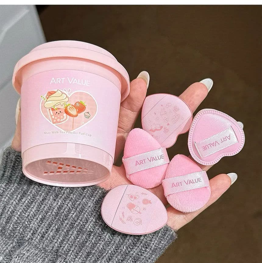 Milk Tea Mini Powder Puff 2