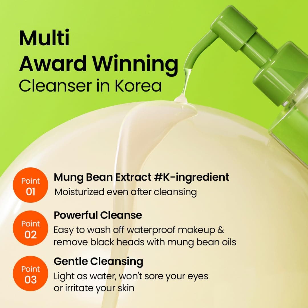Mung Bean Cleansing Oil 3