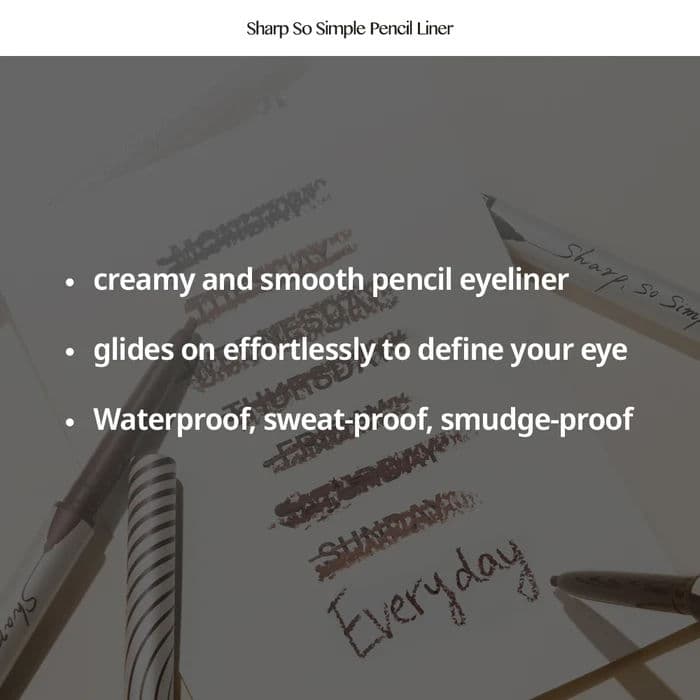 Sharp So Simple Waterproof Pencil Liner 2