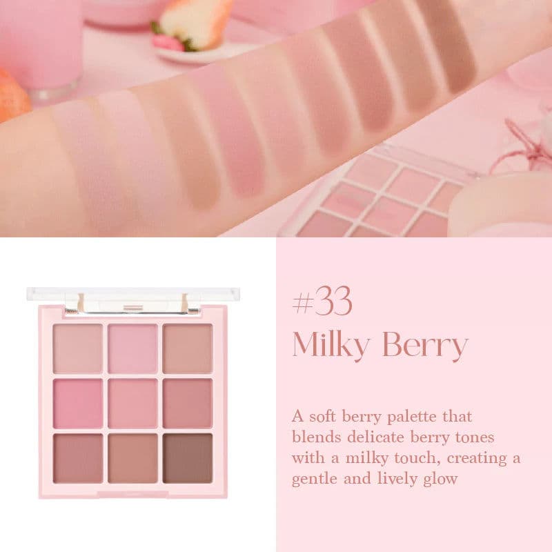 Shadow Palette Milky Fruits Collection - 2 Types 3