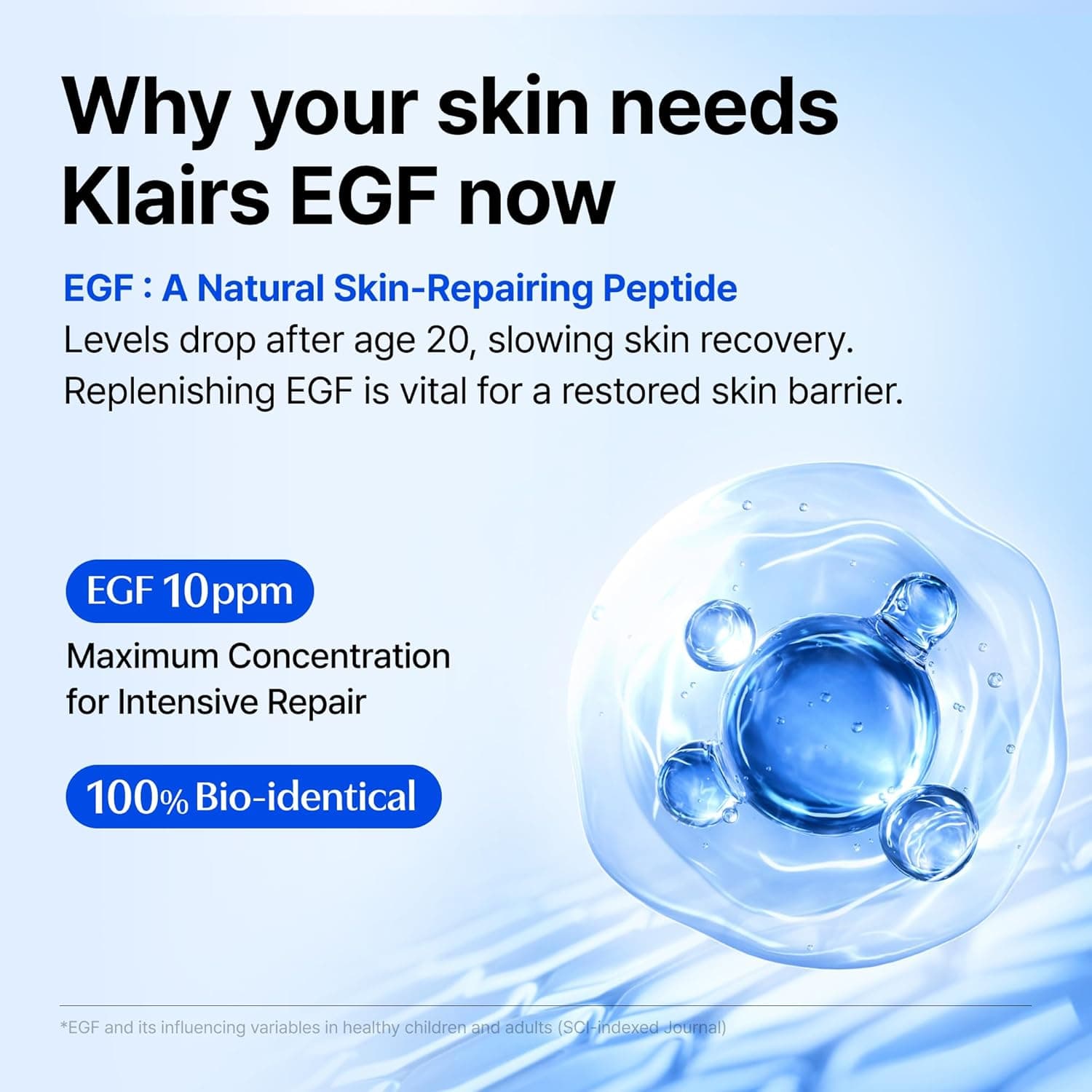 EGF Blue Youth Activating Drop 3