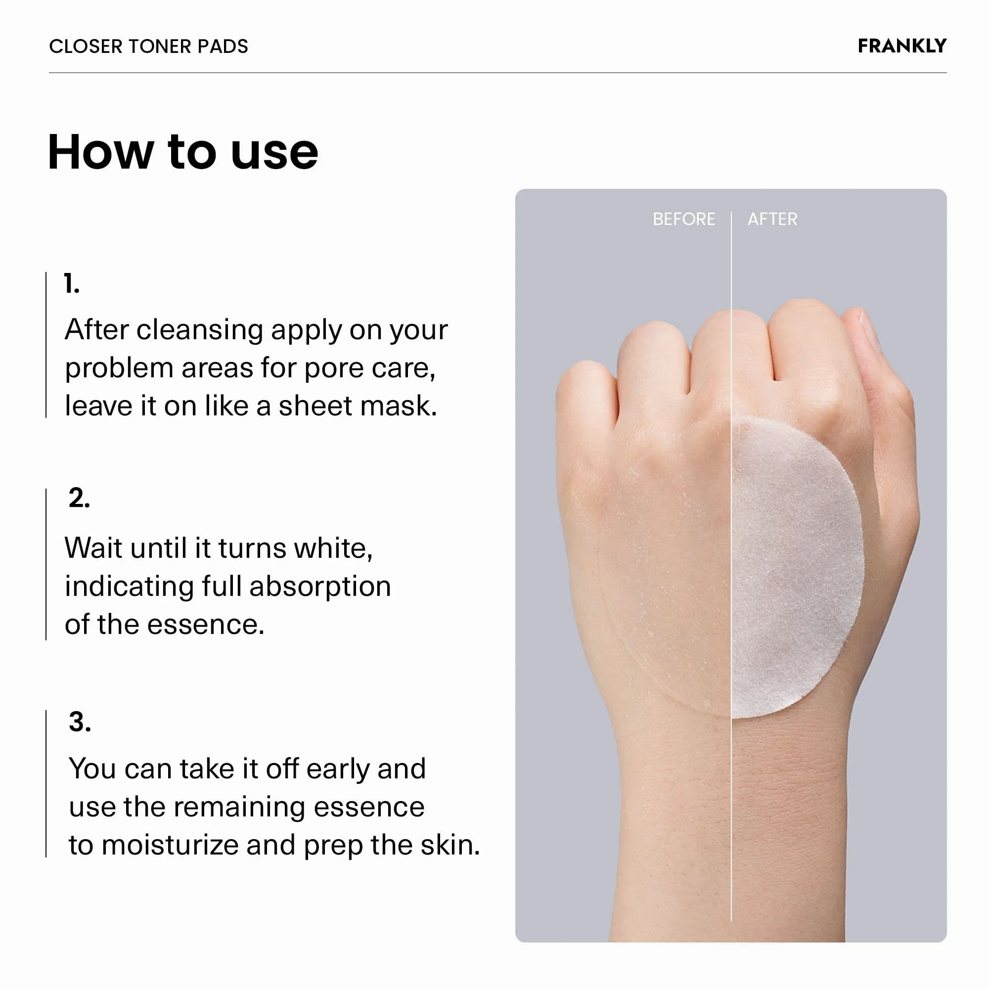 Closer Pore Tightening Toner Pads 6