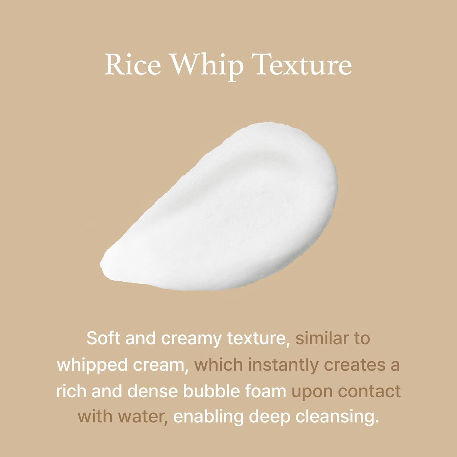Rice Whip Facial Cleanser 6