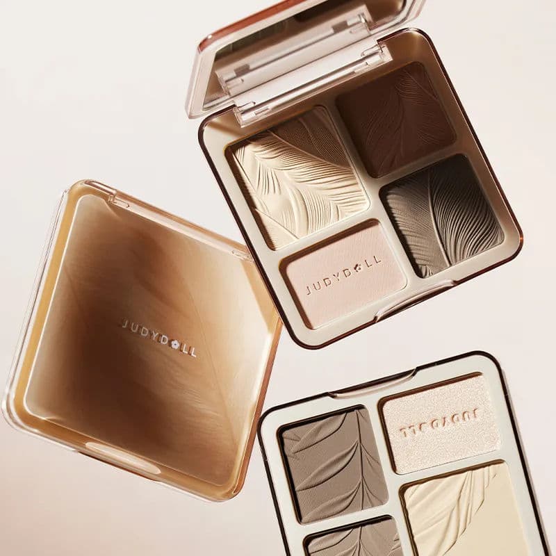 2 IN 1 Highlighter Contour Palette - 2 Colors 2
