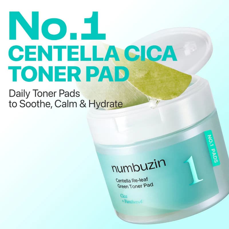 No.1 Centella Re-Leaf Green Toner Pad 3