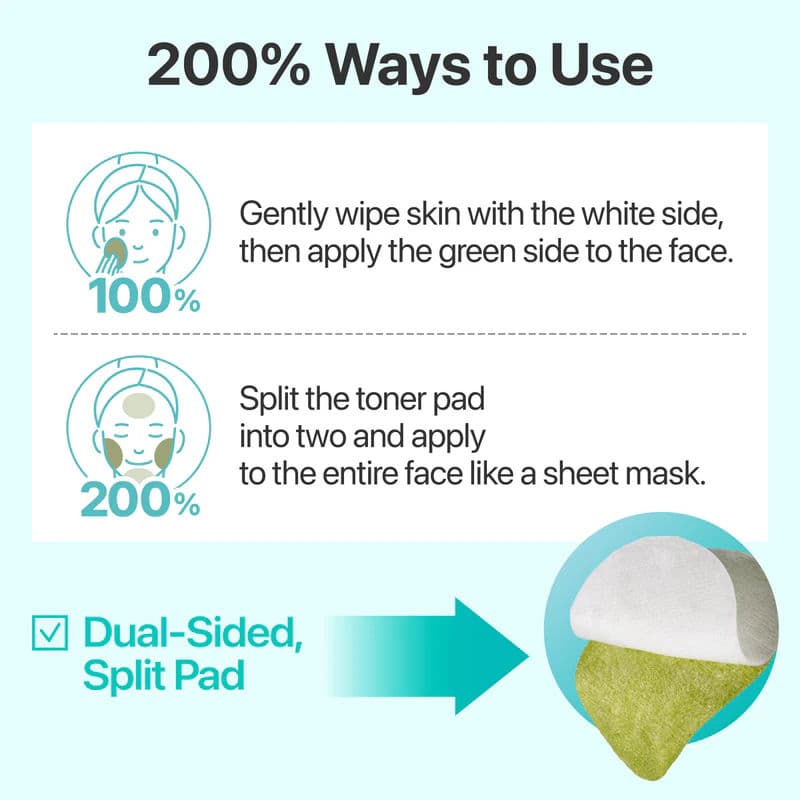 No.1 Centella Re-Leaf Green Toner Pad 7