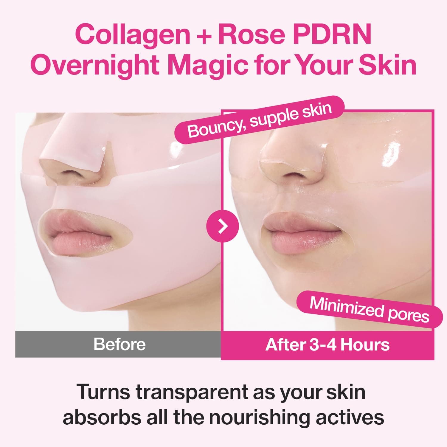 No.2 Rose PDRN Collagen Plumping Sheet Mask 3
