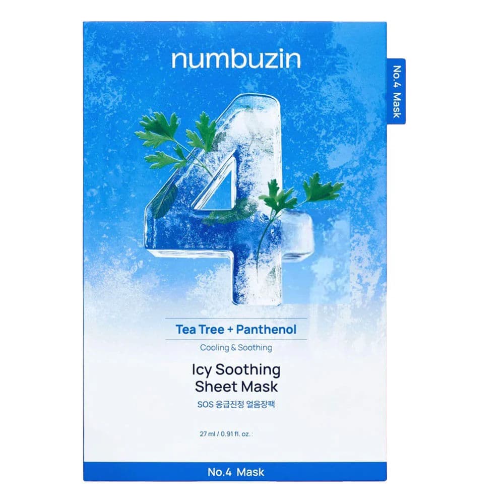 No. 4 SOS Icy Soothing Sheet Mask 1 sheet 1