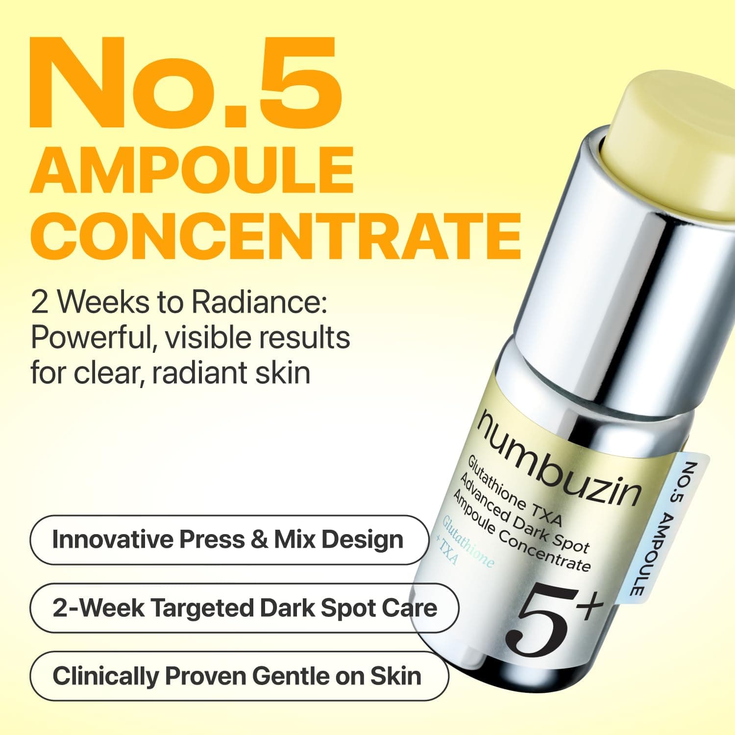 No.5 Glutathione TXA Advanced Dark Spot Ampoule Concentrate 2