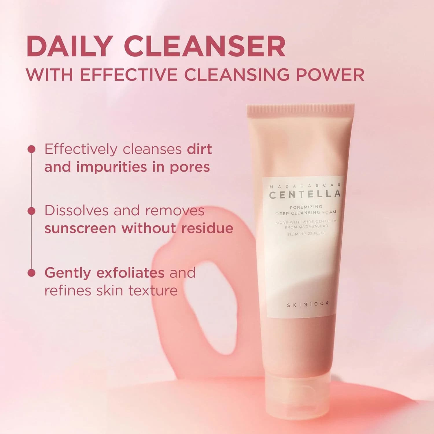 Madagascar Centella Poremizing Deep Cleansing Foam 4