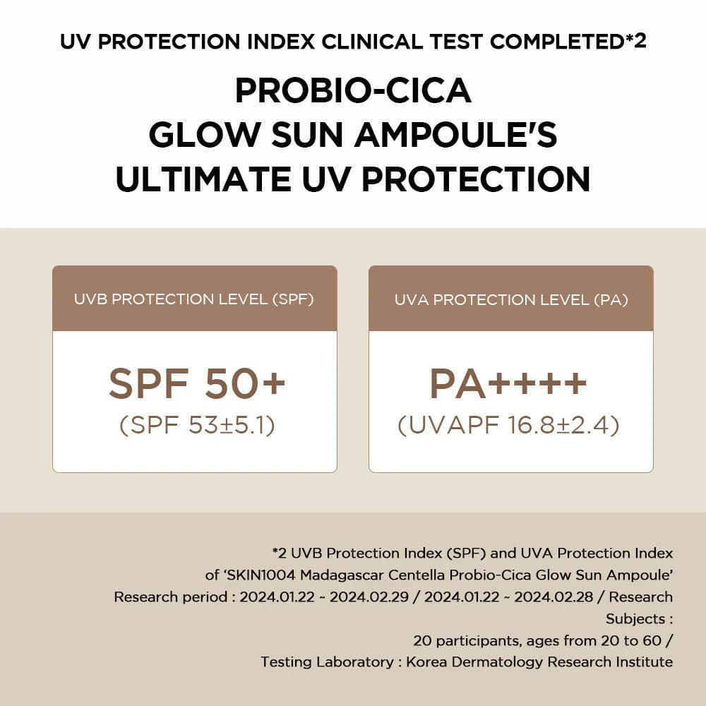 Madagascar Centella Probio-Cica Glow Sun Ampoule 4