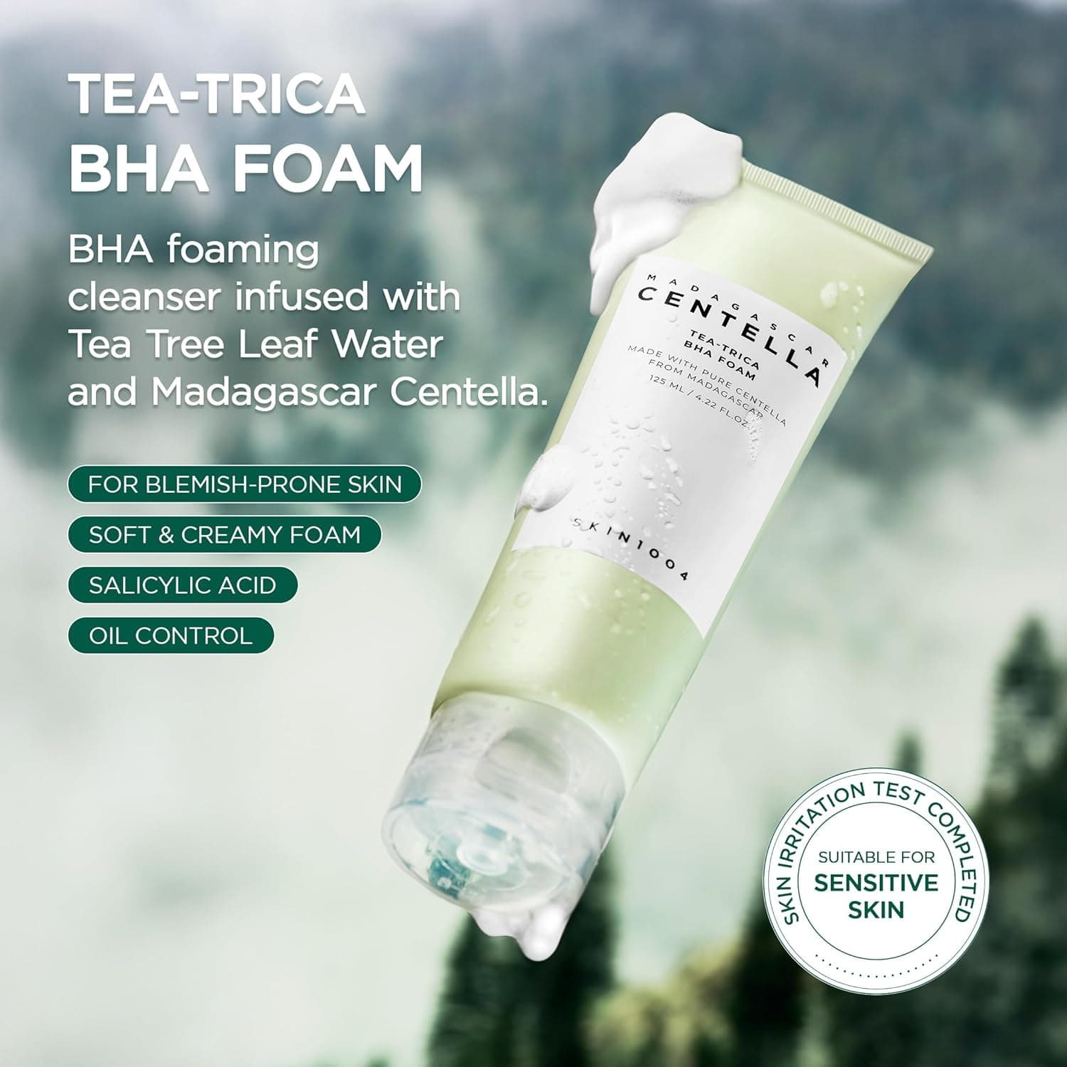 Madagascar Centella Tea-trica BHA Foam 2