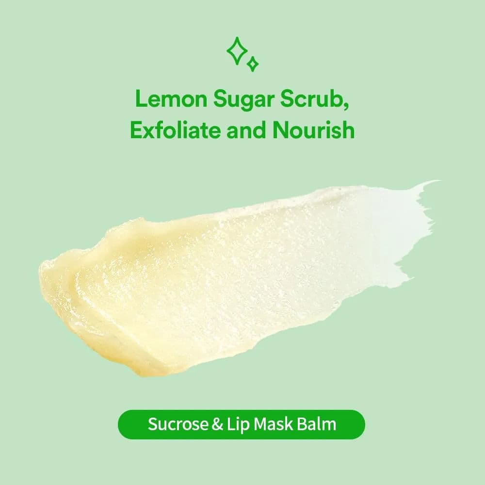 Lemon Sugar Scrub Lip Mask 4