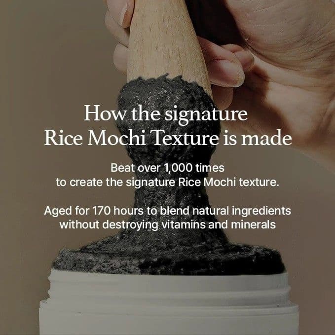 Black Tea & Yuzu Rice Mochi Cleanser 4