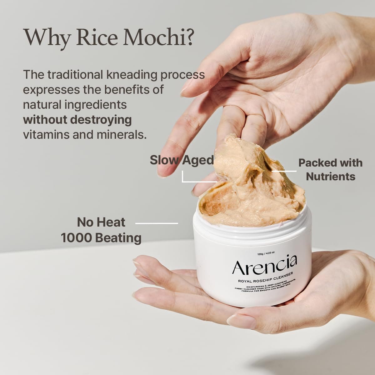 Calendula Rice Mochi Cleanser 5