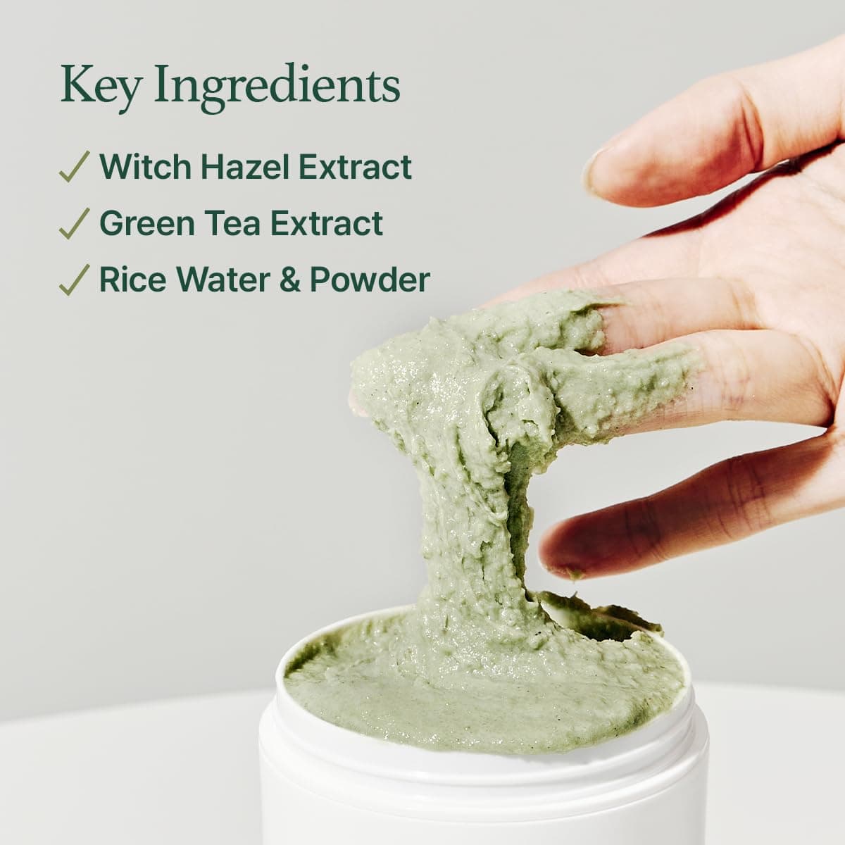 Fresh Green Rice Mochi Cleanser 6
