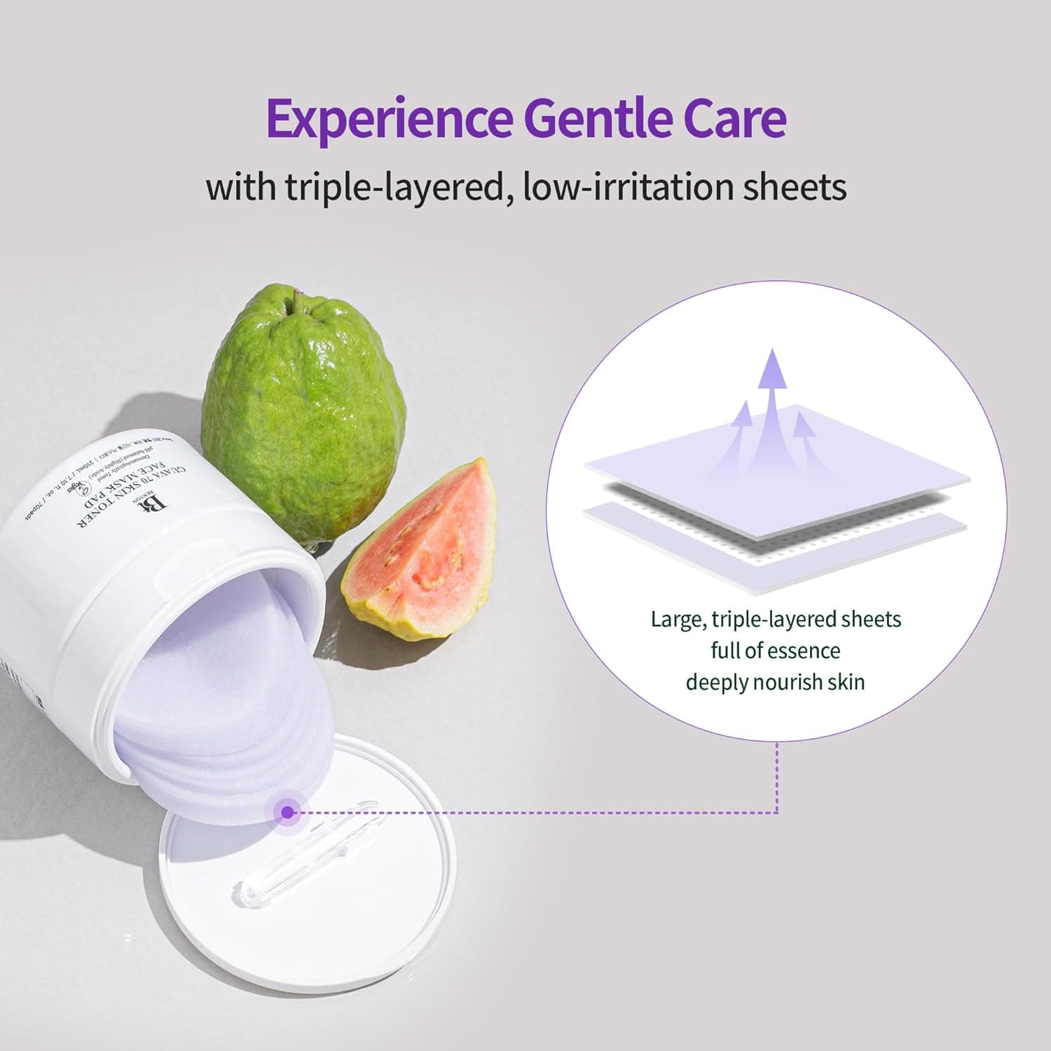 Guava 70 Skin Toner Face Mask Pad 6