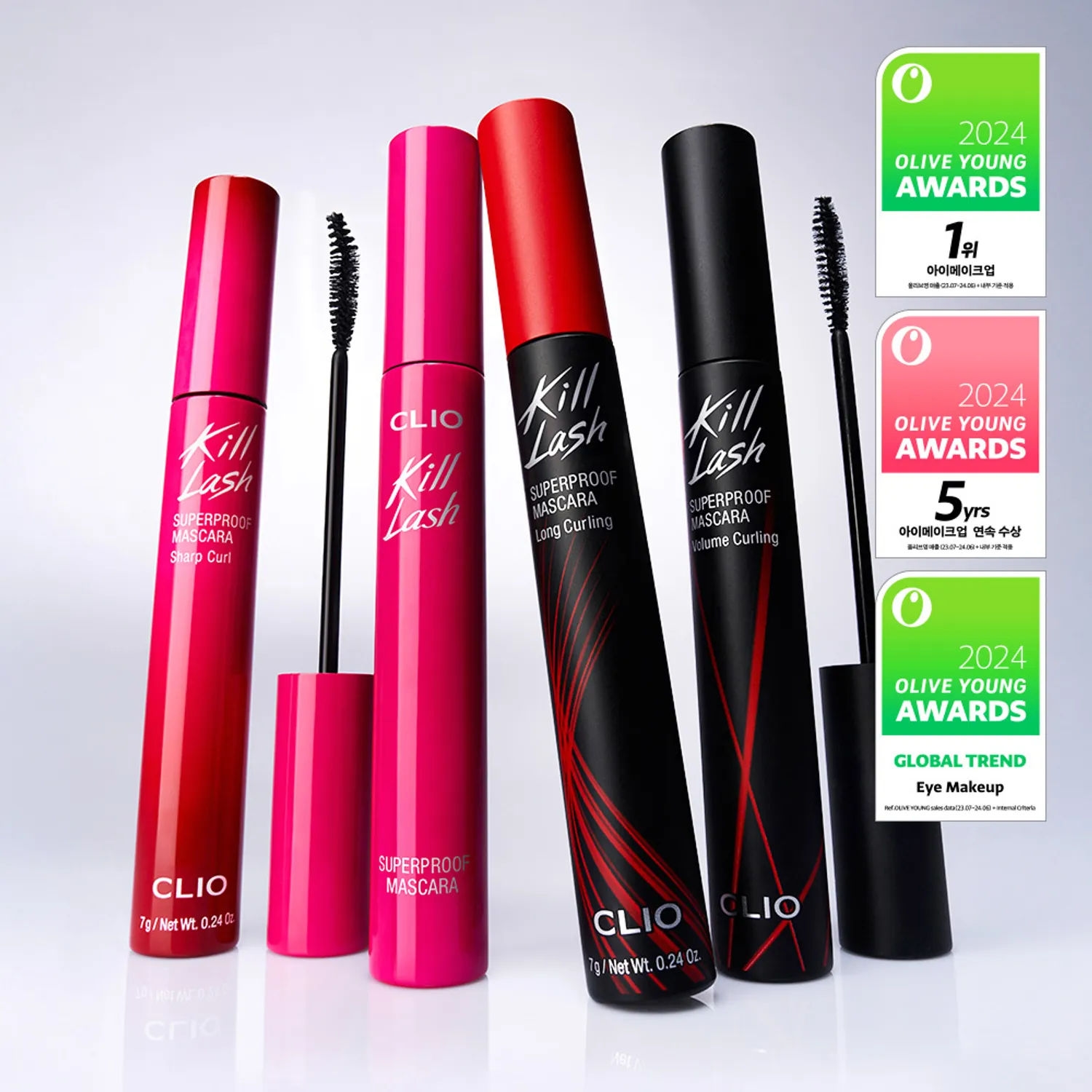 Kill Lash Superproof Mascara - 4 Types