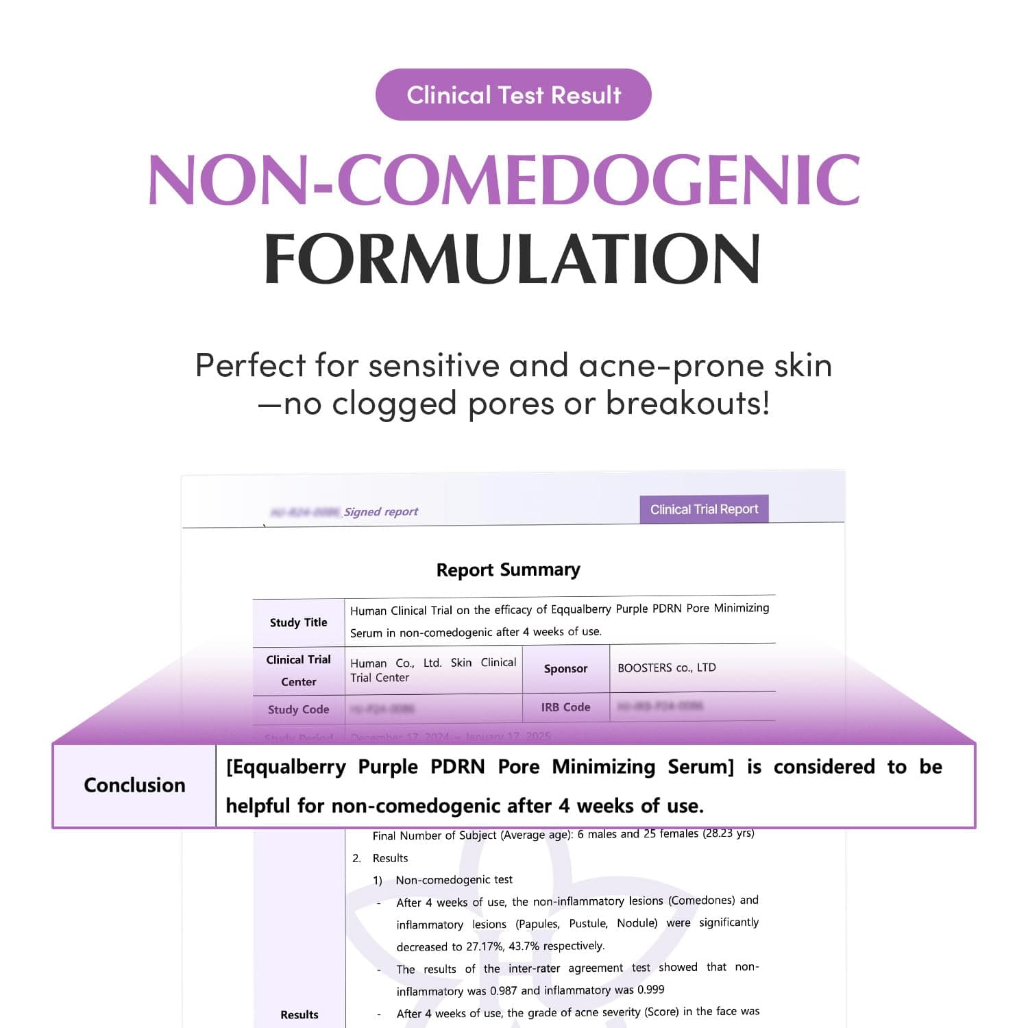Purple PDRN Pore Minimizing Serum 7