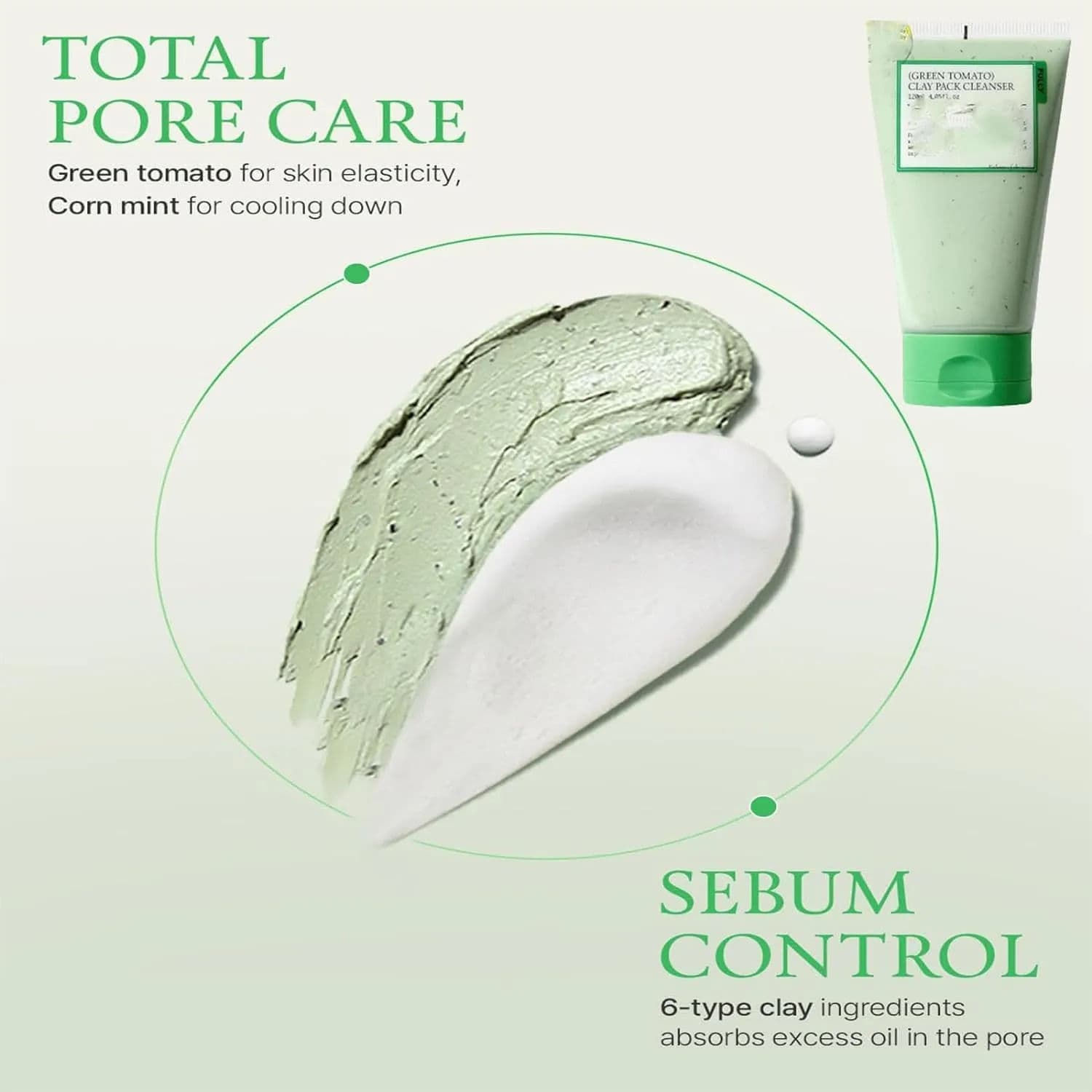 Green Tomato Clay Pack Cleanser 2