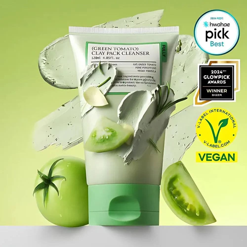 Green Tomato Clay Pack Cleanser 1