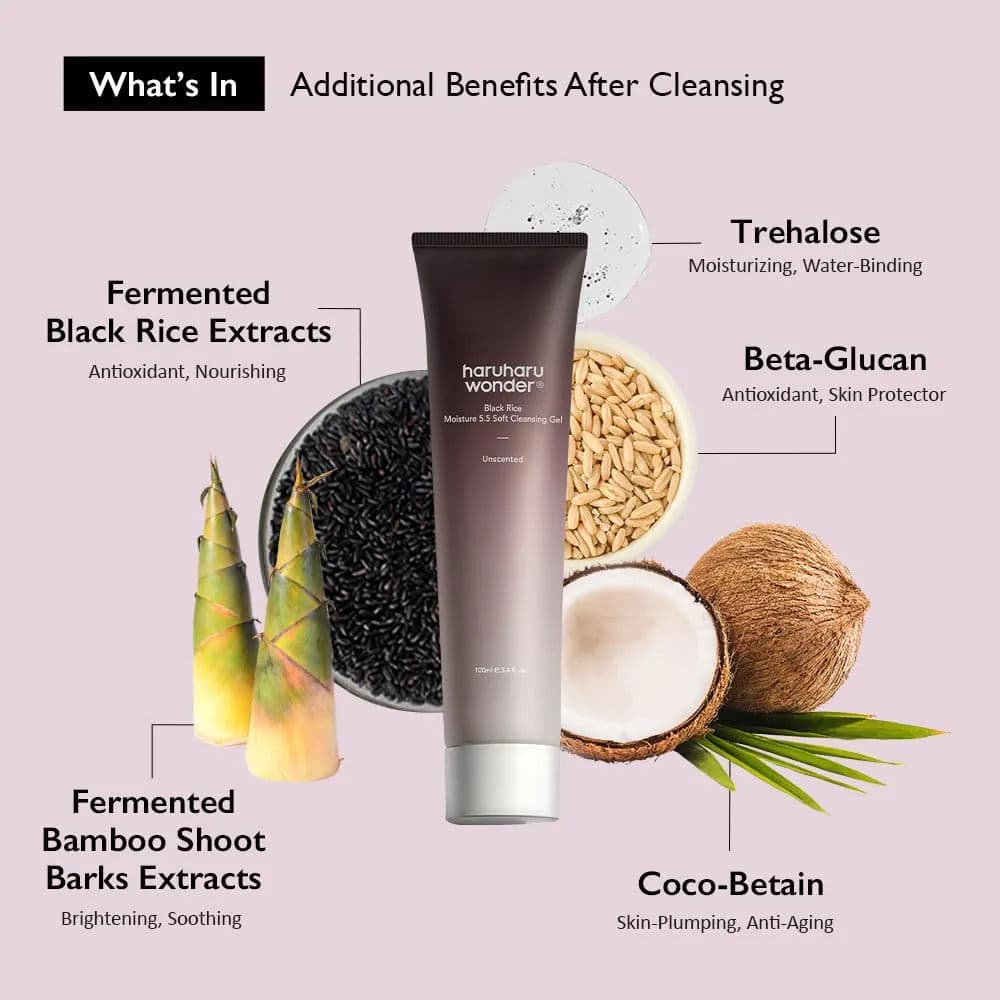 Black Rice Moisture 5.5 Soft Cleansing Gel 2