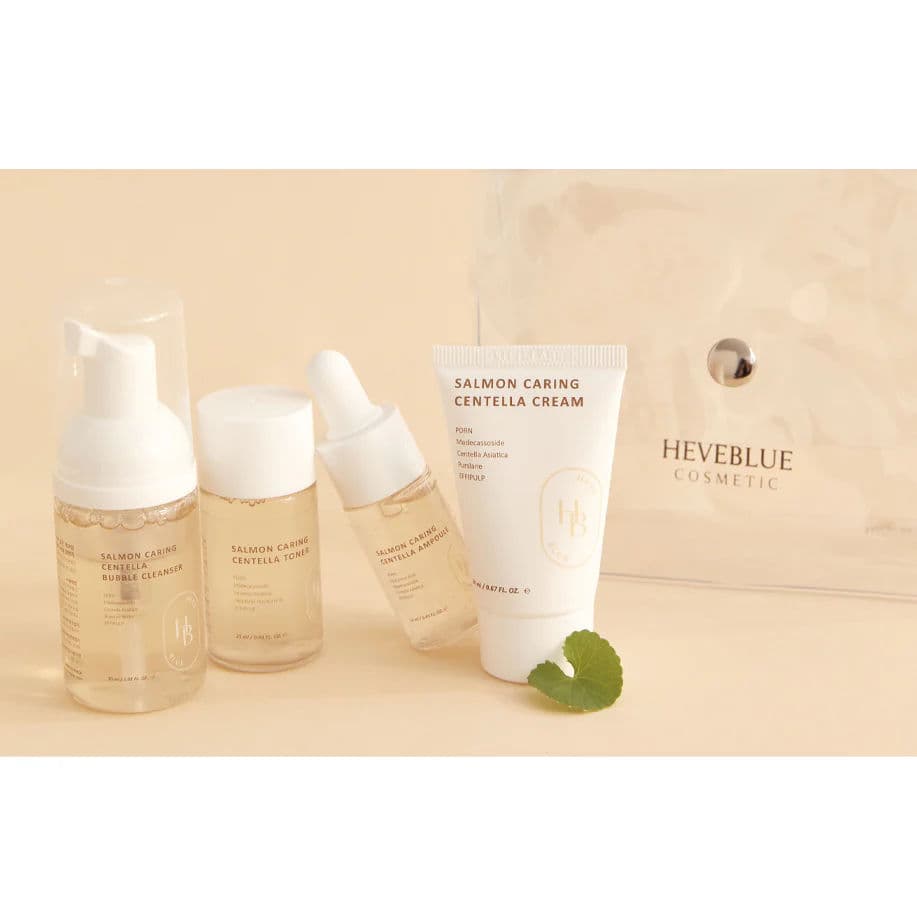 Salmon Caring Centella Special Travel Kit Bag Set 3