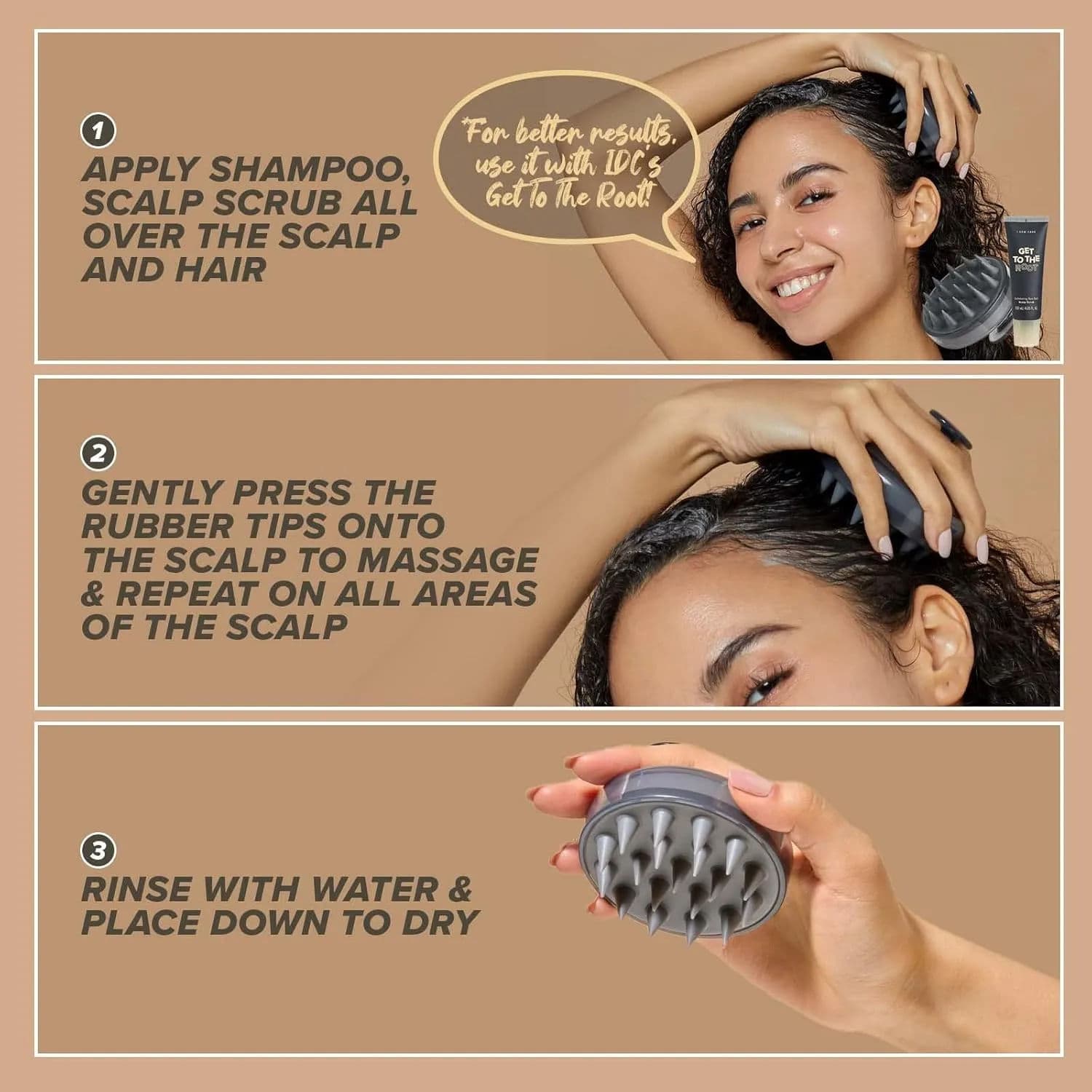 Bristle Boost Scalp Massager 4