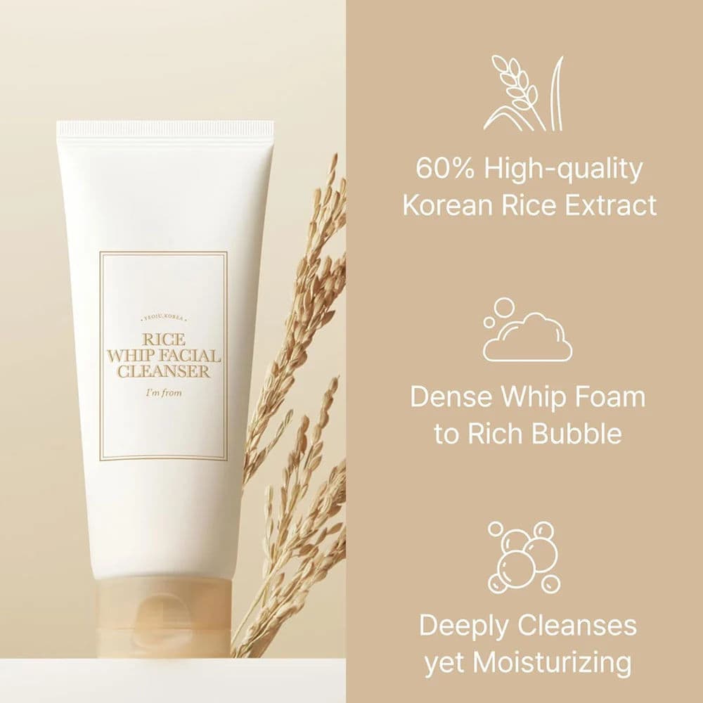 Rice Whip Facial Cleanser 2