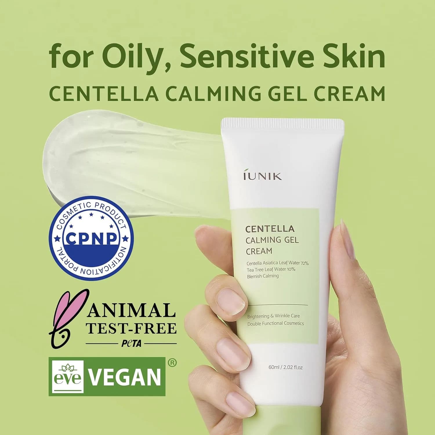 Iunk Centella Calming Gel Cream 5