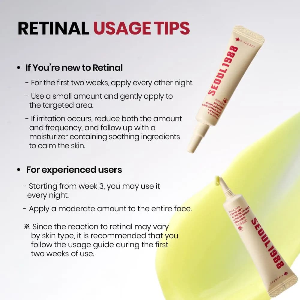 SEOUL 1988 Advanced Shot : Retinal Liposome 12% + Black Rice 5