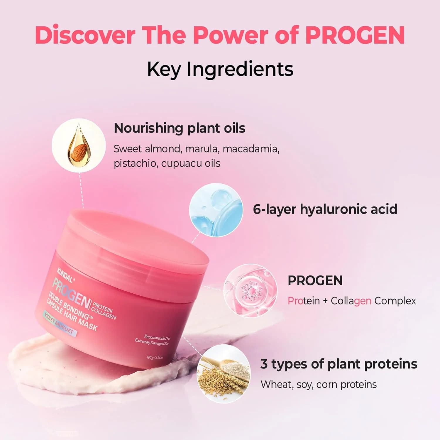 Progen Double Bonding Capsule Hair Mask 4