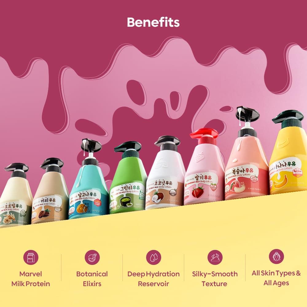 Milk Strawberry Milk Body Lotion 3