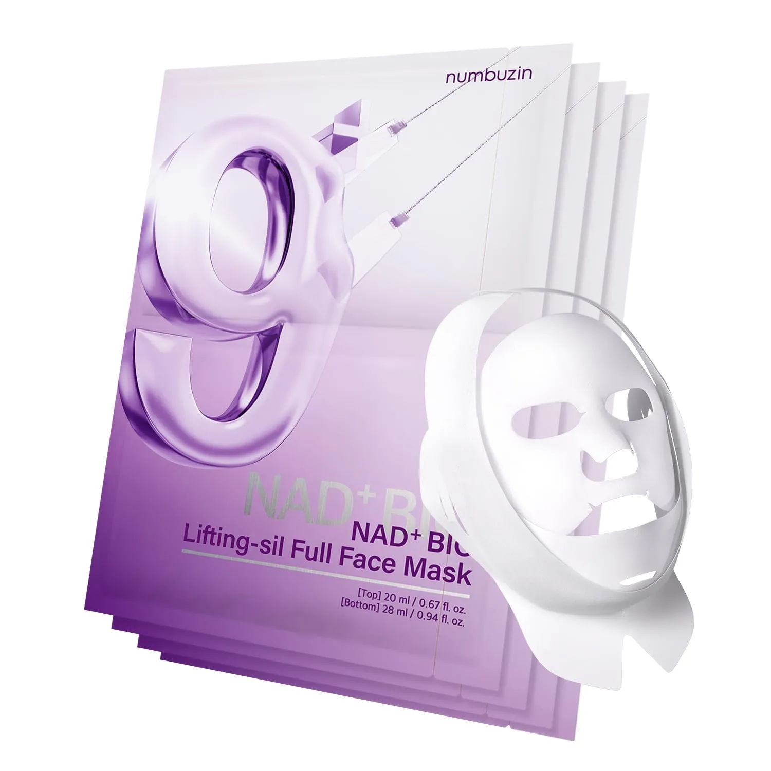 No.9 NAD Bio Lifting-sil Full Face Mask Set