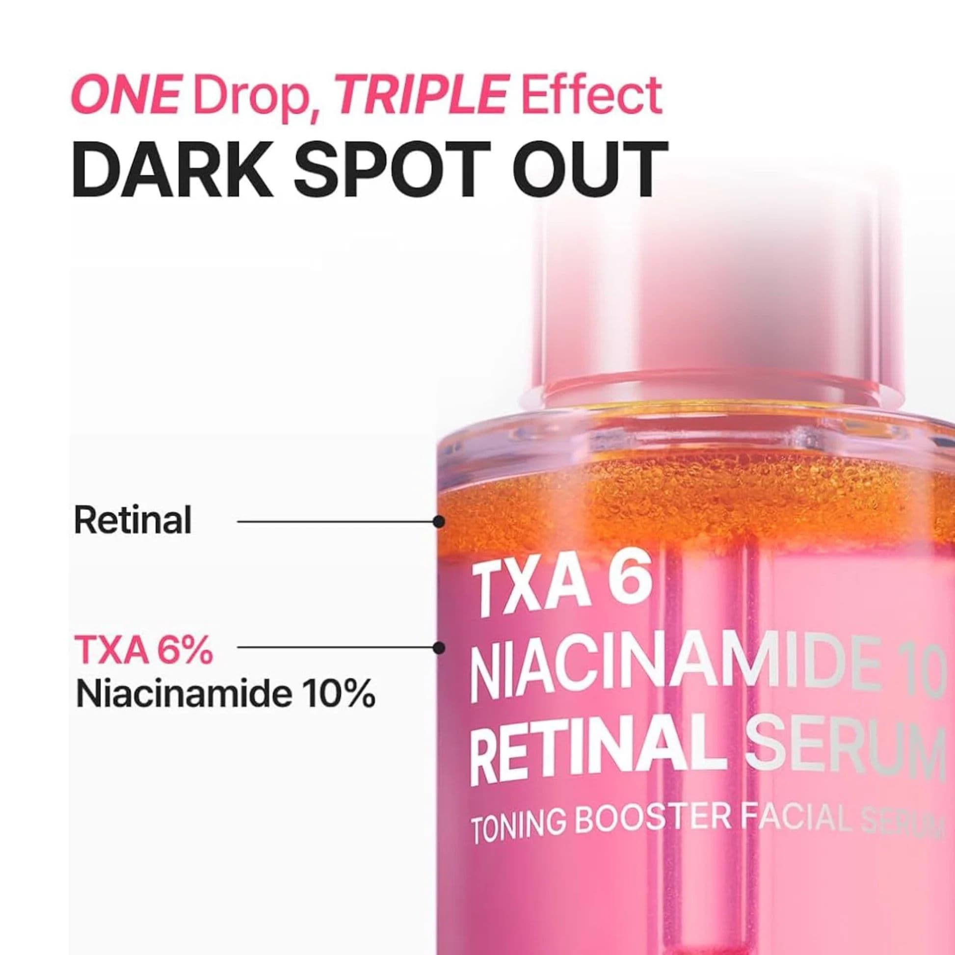 TXA 6 Niacinamide 10 Retinal Serum 2