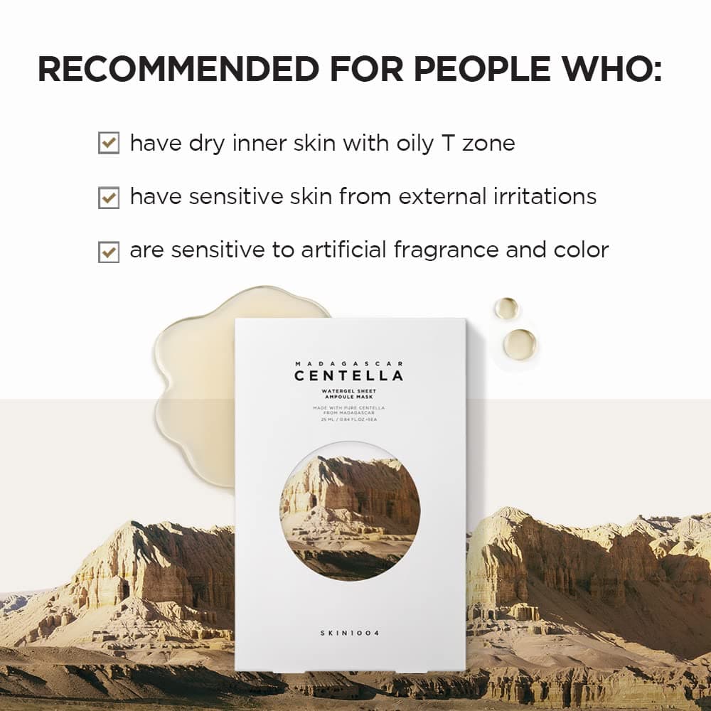 Madagascar Centella Watergel Sheet Ampoule Mask 5