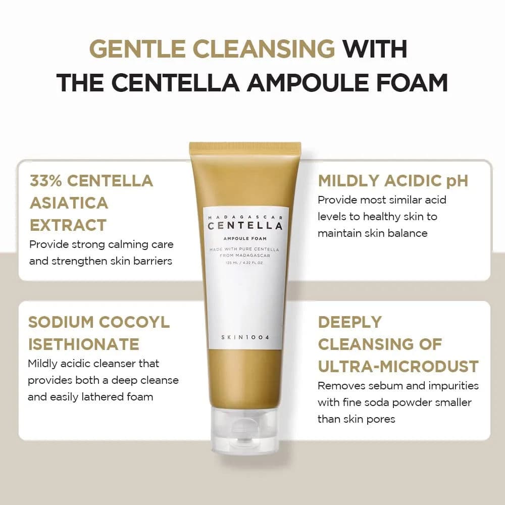 Madagascar Centella Ampoule Foam 4