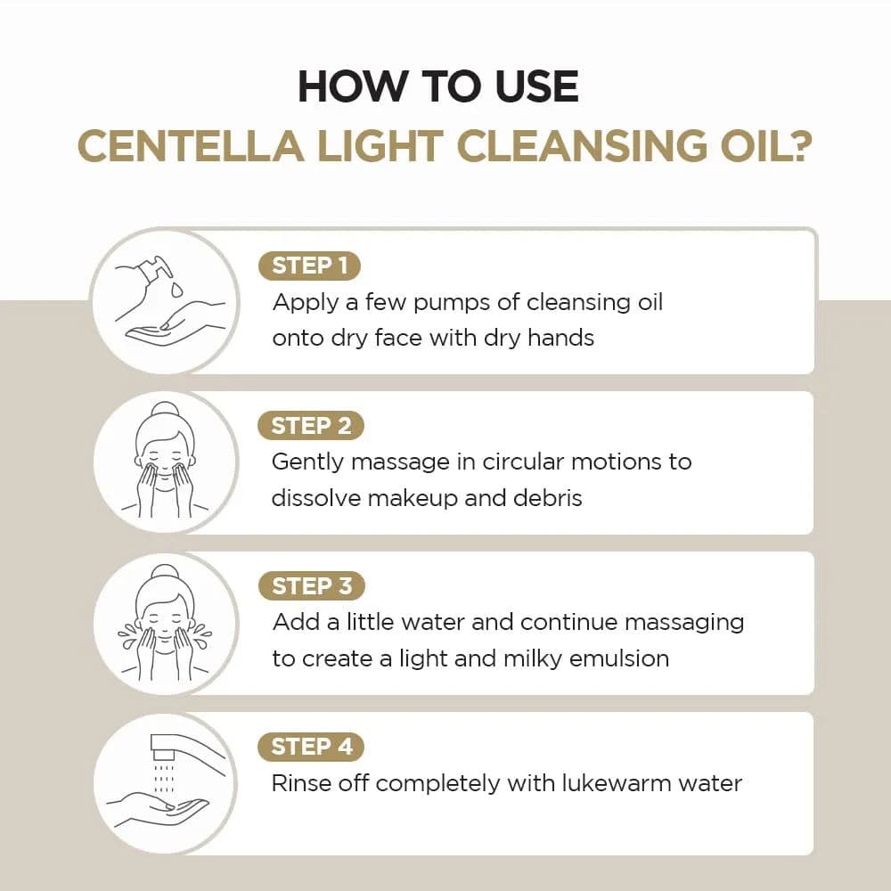 Madagascar Centella Light Cleansing Oil 6