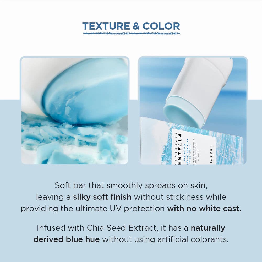 Madagascar Centella Hyalu-Cica Silky-Fit Sun Stick 3