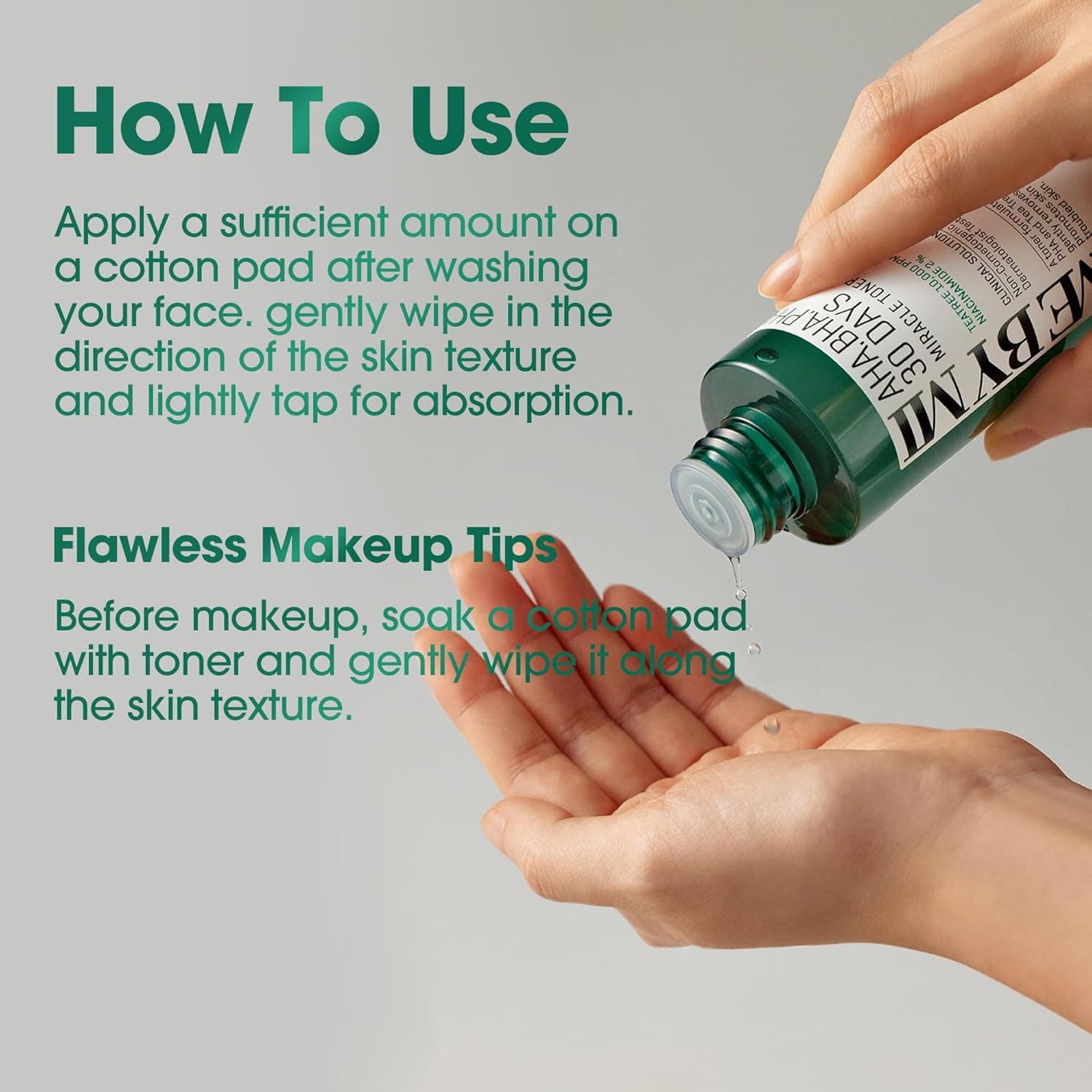 AHA, BHA, PHA 30 Days Miracle Toner 5